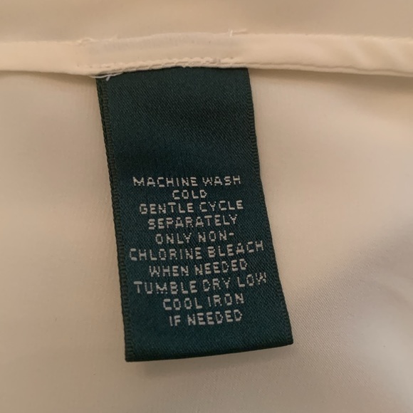 SZ M LAUREN Ralph Lauren Long Sleeve Blouse - Picture 3 of 5